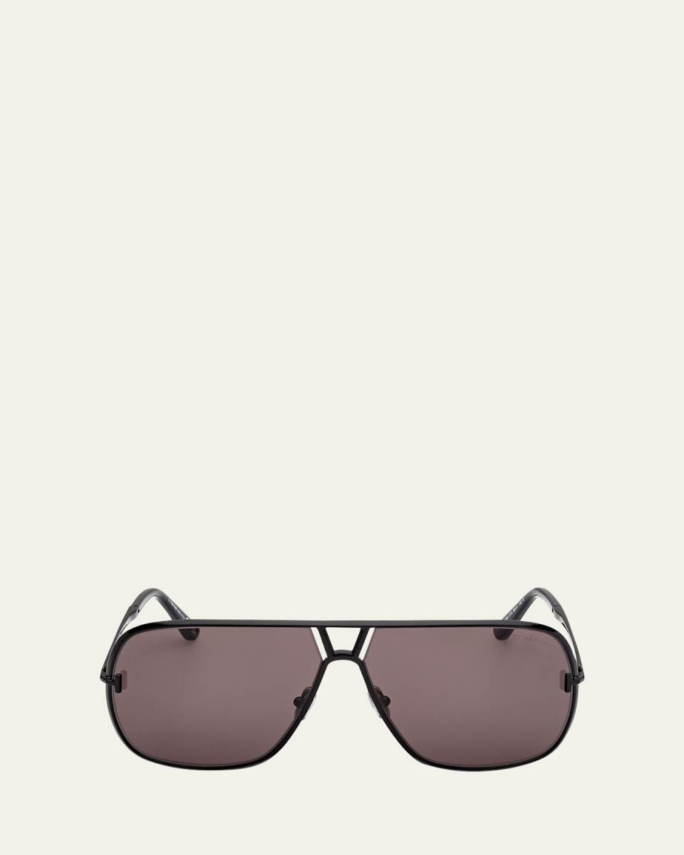 Stavros Aviator Metal Sunglasses